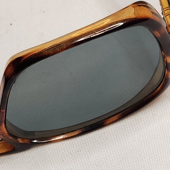 Vintage Style Eyes Gray Glass Lens Brown Tortoise Sunglasses Frames Japan Square - Picture 14 of 16